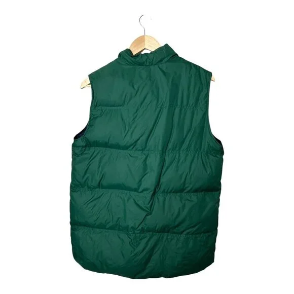 Lands' End Kids (XL) / Adult (M)Green Puffer Vest - Picture 2 of 8